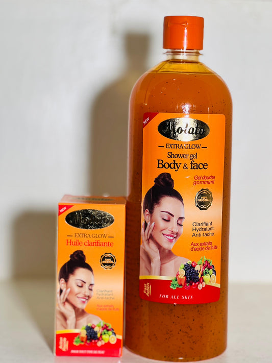 Duo Molato ( gel douche et huile)